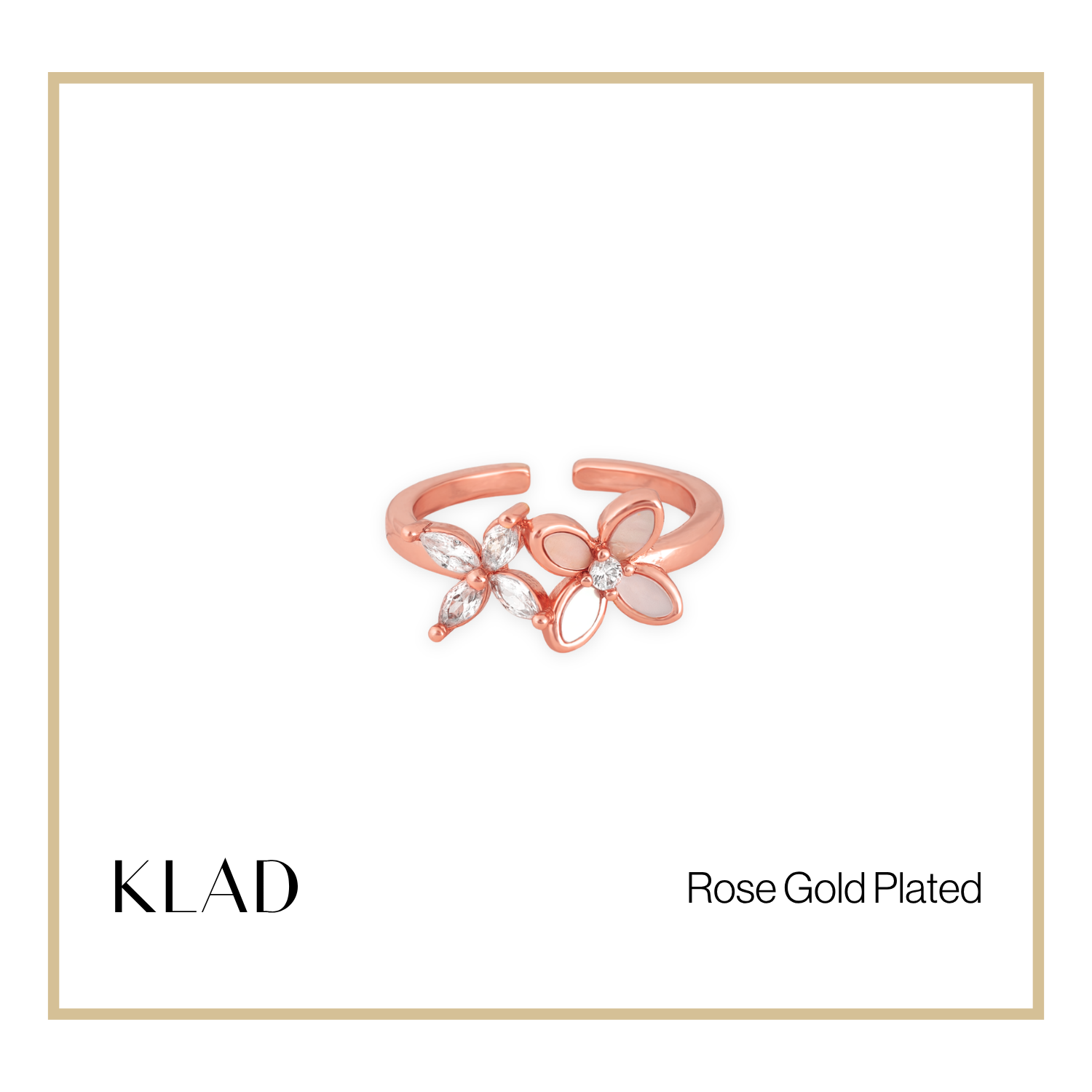 Velora Ring in Rose Gold