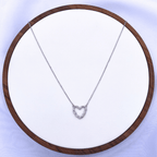 Orsina Necklace in Rhodium