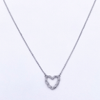 Orsina Necklace in Rhodium