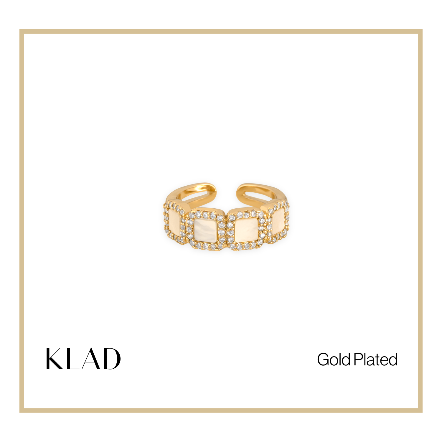 Viviene Ring in Gold