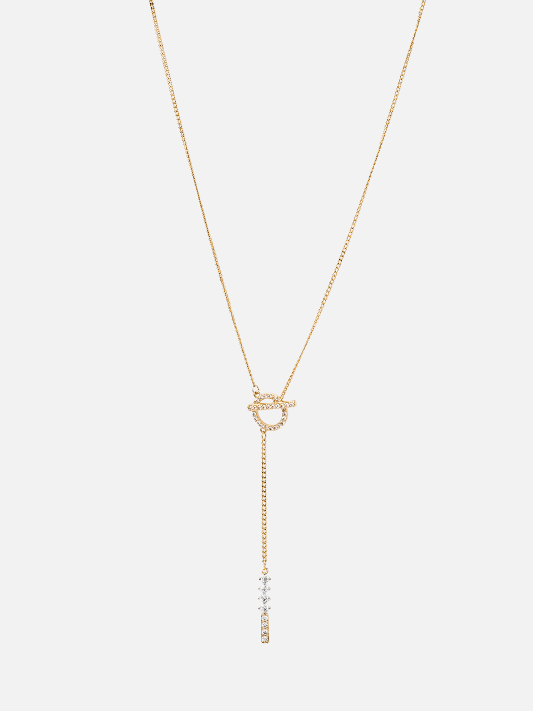 voanne pendant necklace in gold