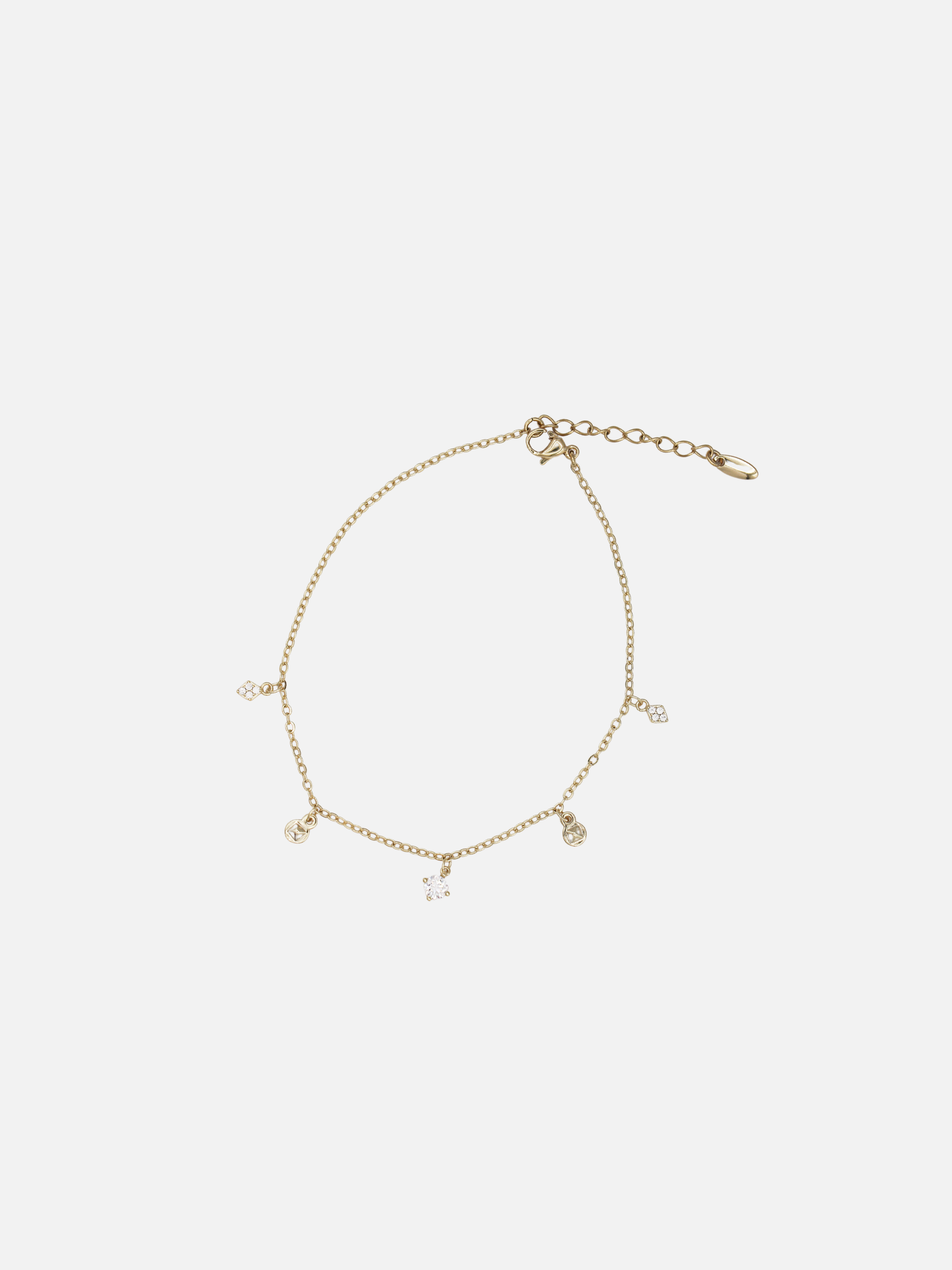 xiella anklet in gold