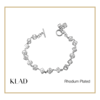 Xiua Bracelet in Rhodium