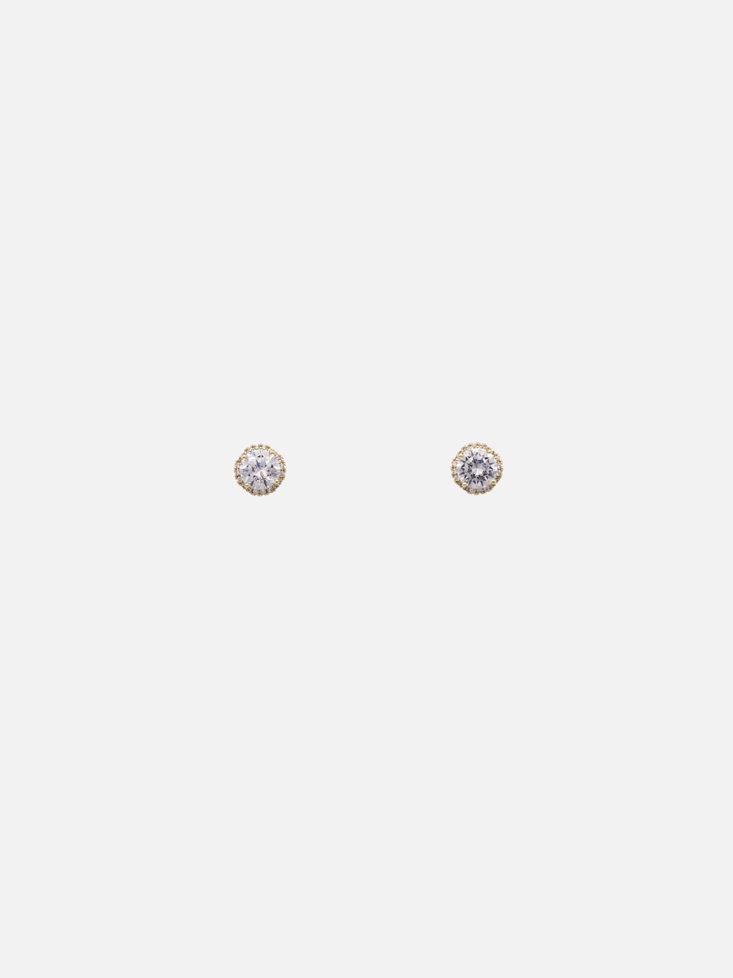 xyla stud earrings in gold