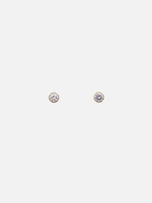 Xyla Stud Earrings in Gold