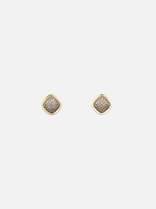 Xylina Stud Earrings in Gold