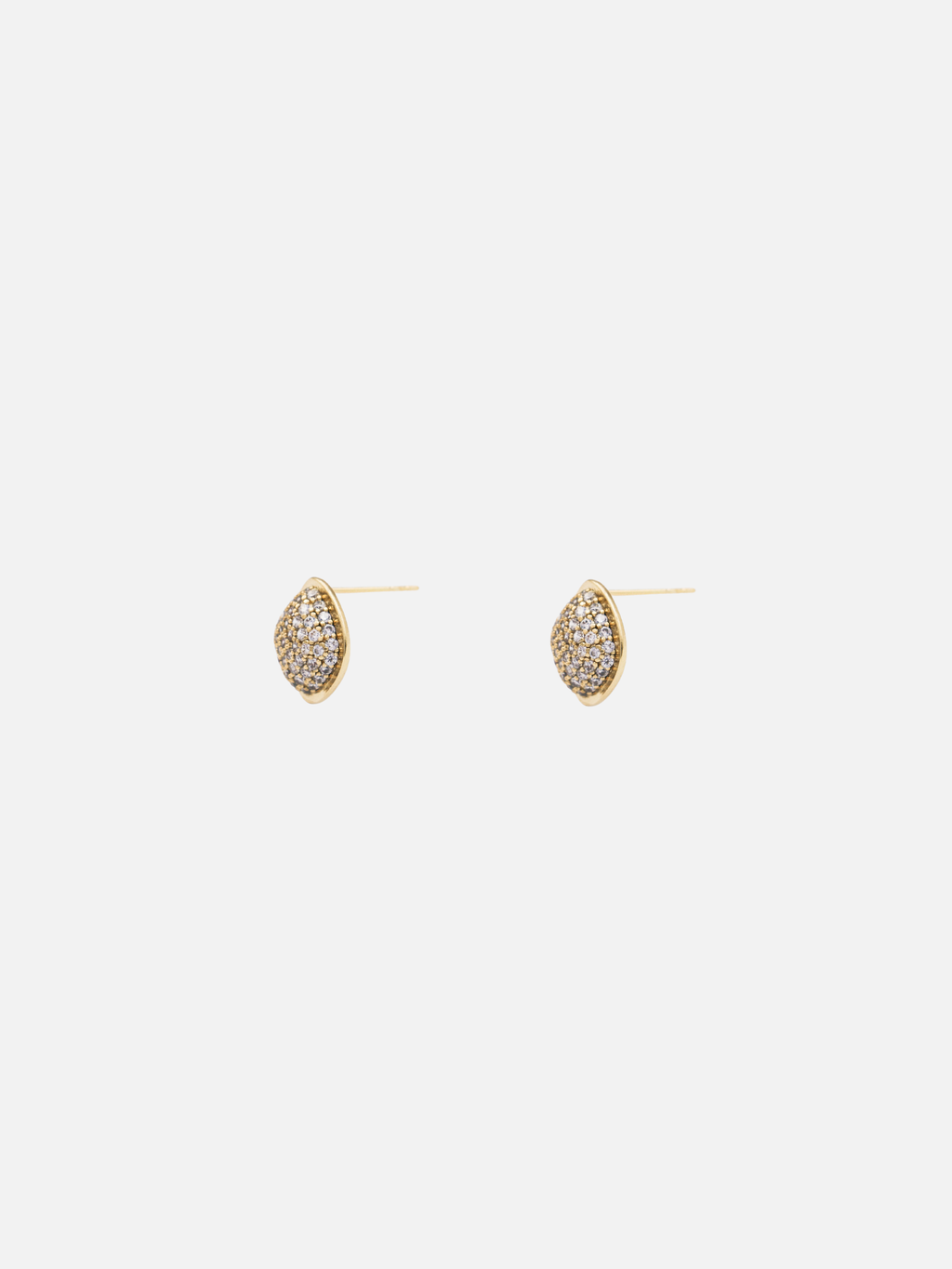 Xylina Stud Earrings in Gold