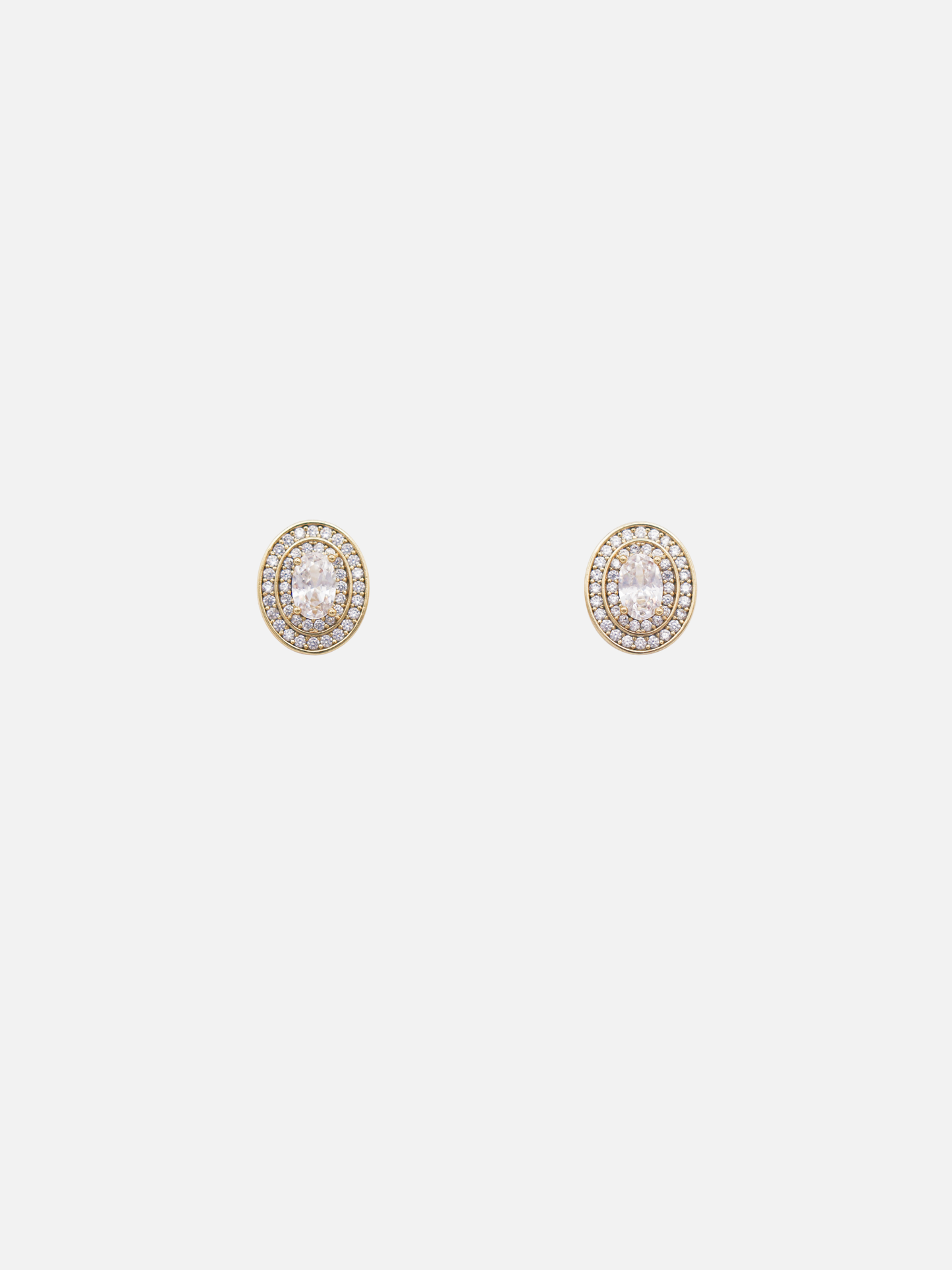 xymara stud earrings in gold