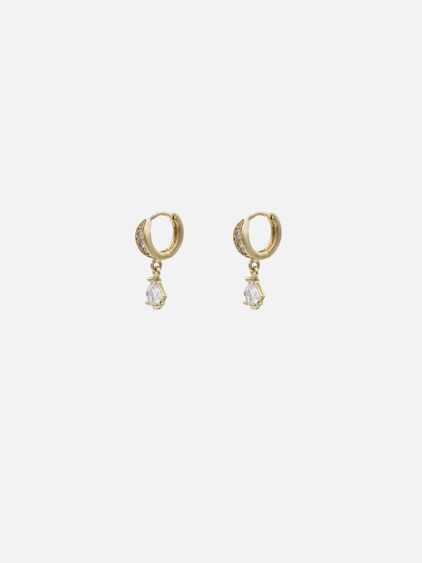 xynara charmed hoops in gold