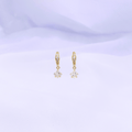 Xynara Hoop Earrings in Gold