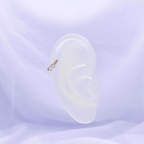Xyviona Ear Cuff Earrings in Gold