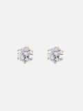 Zabelle Stud Earrings in Gold