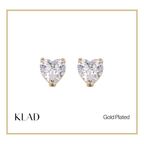 Zelda Stud Earrings in Gold