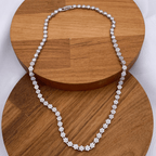 Zinnia Set in Rhodium