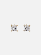 Zoe Stud Earrings in Gold (6mm)