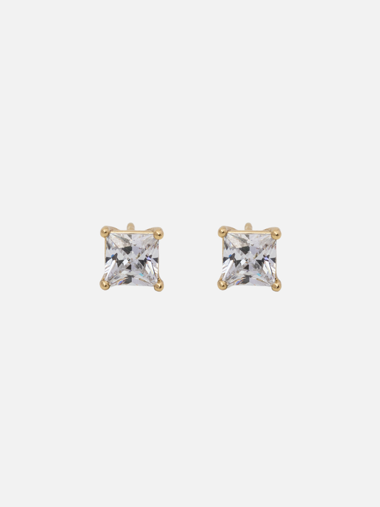 Zoe Stud Earrings in Gold