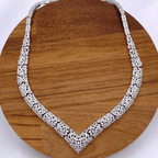 Zylith Necklace in Rhodium