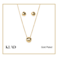 Demira Jewelry Set in Gold