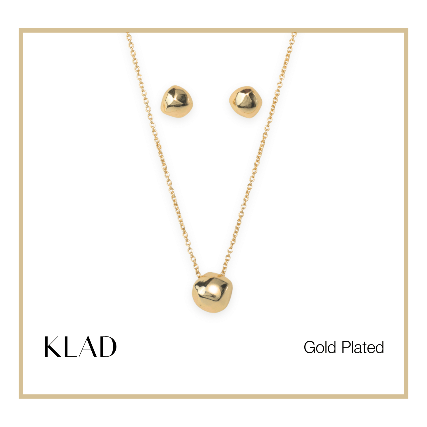 Demira Jewelry Set in Gold