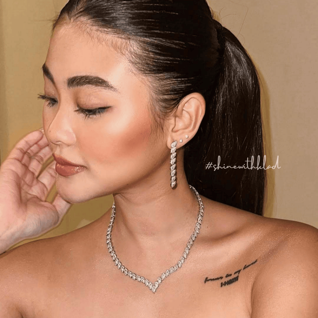 Elegance Set in Rhodium