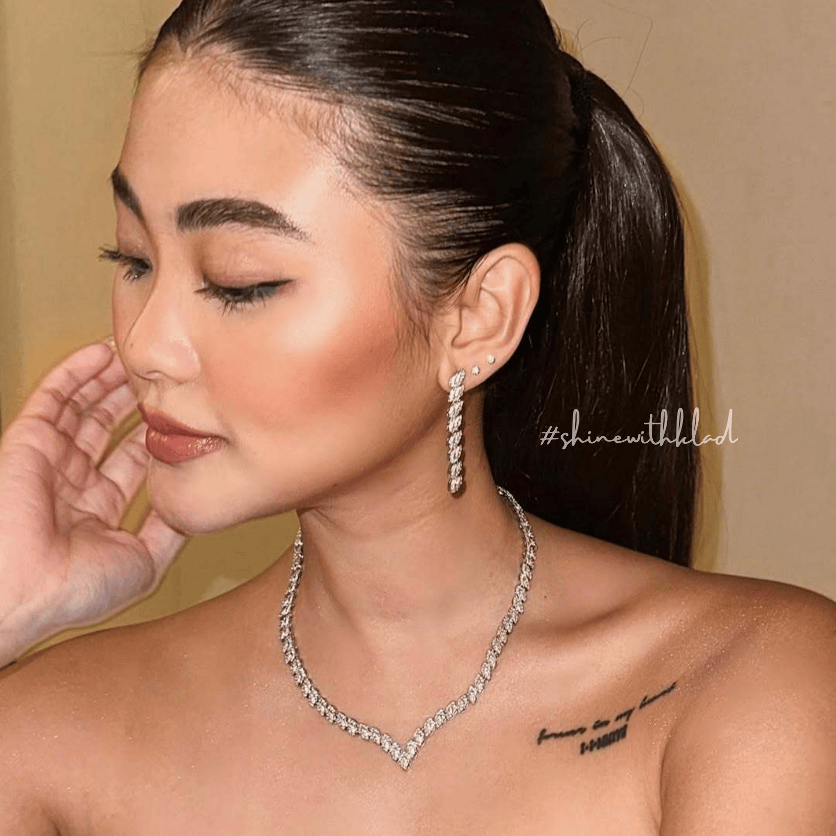 Elegance Set in Rhodium